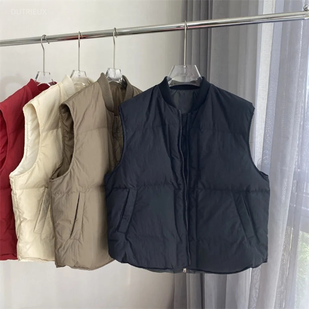 Winter Clothing Hong Kong - Gilet parka chaud col rond hiver