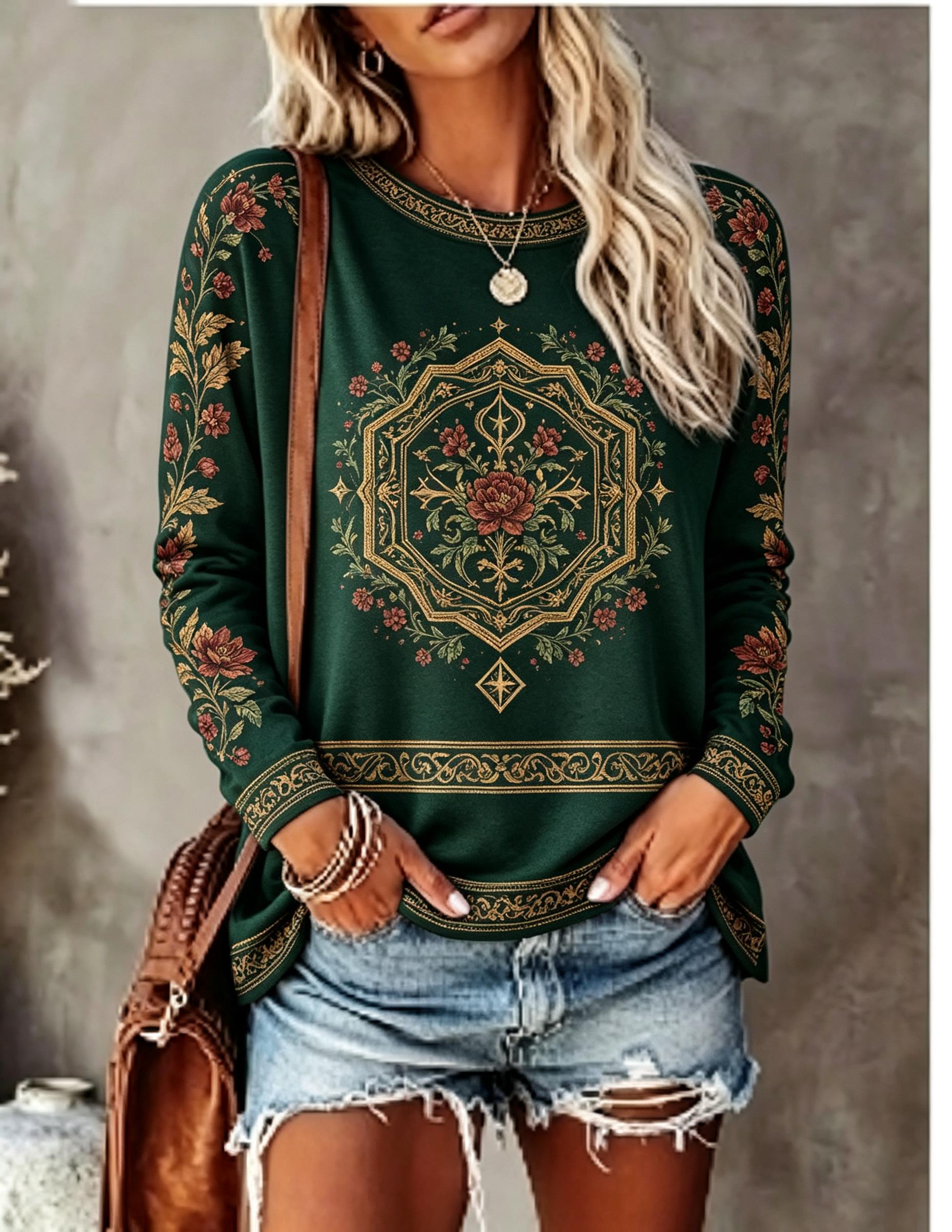 T-shirt à manches longues et c - Winter Clothing For Women avis et prix