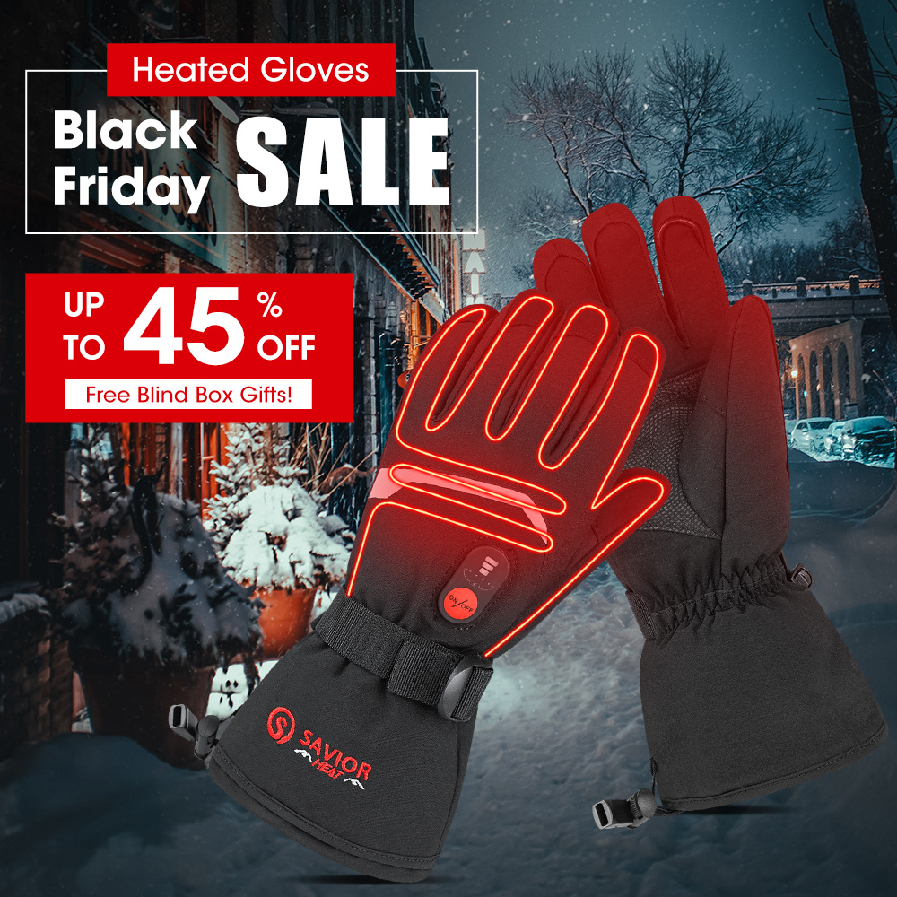 SNOW DEER hiver gants chauffan - Heated Gloves Electric avis et prix