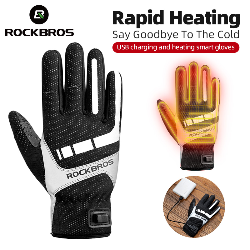 ROCKBROS gant d'hiver chauffan - Heated Gloves Electric avis et prix