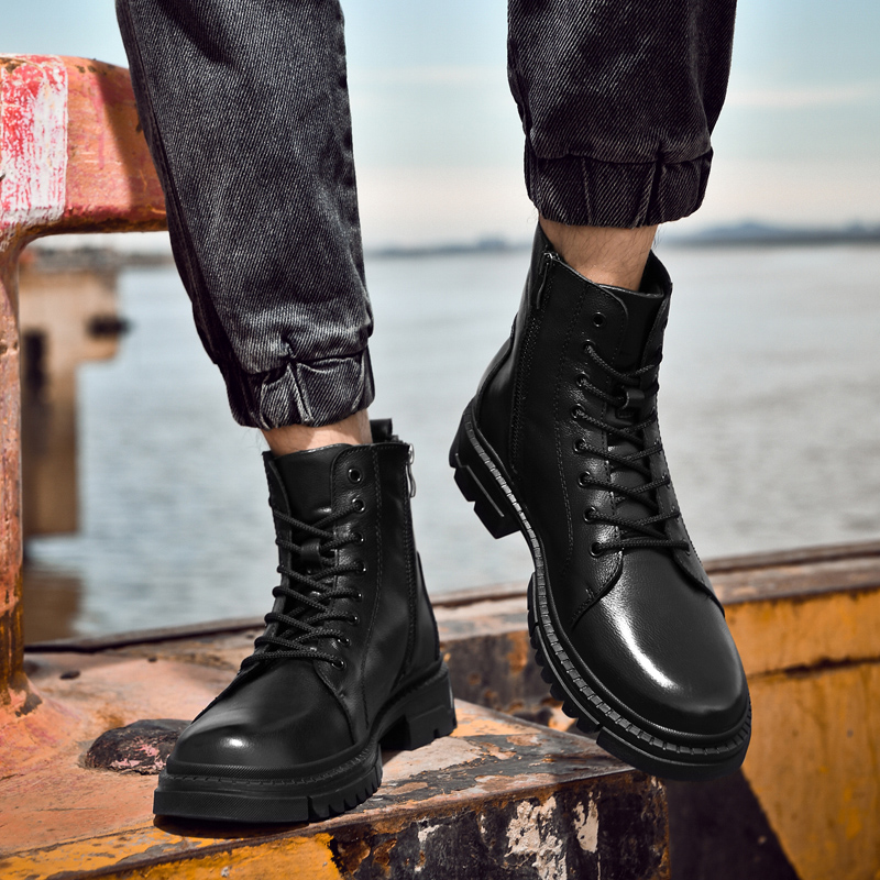 Bottes en cuir véritable pour  - Winter Clothing Hiking avis et prix